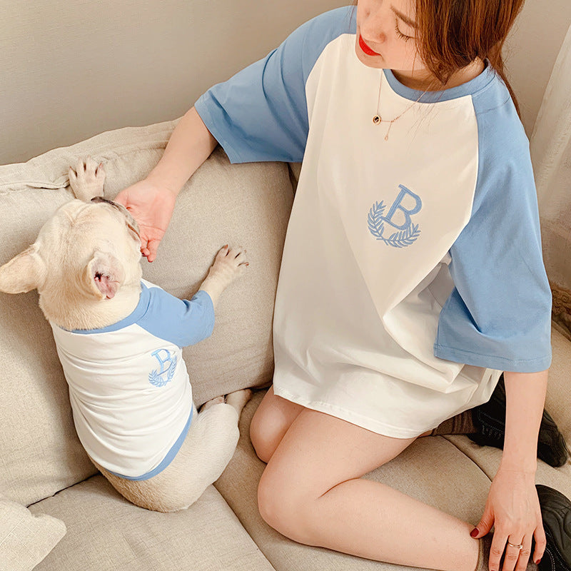 Barkwow Summer T Shirt for you and your dog , Love Matching T-Shirt