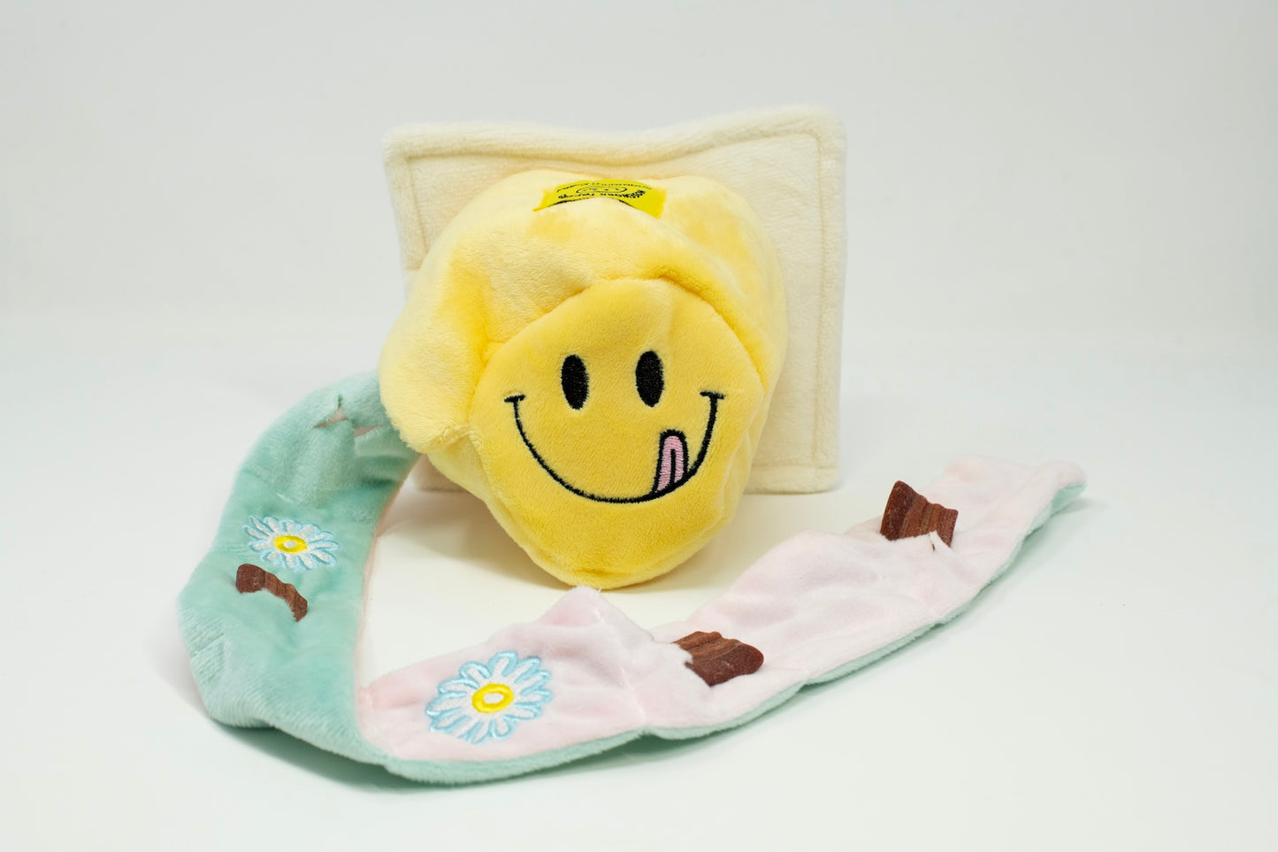 Barkwow Birthday Box: Squeaky toys, hat, bandana, bow, banner, and FREE custom dog tag