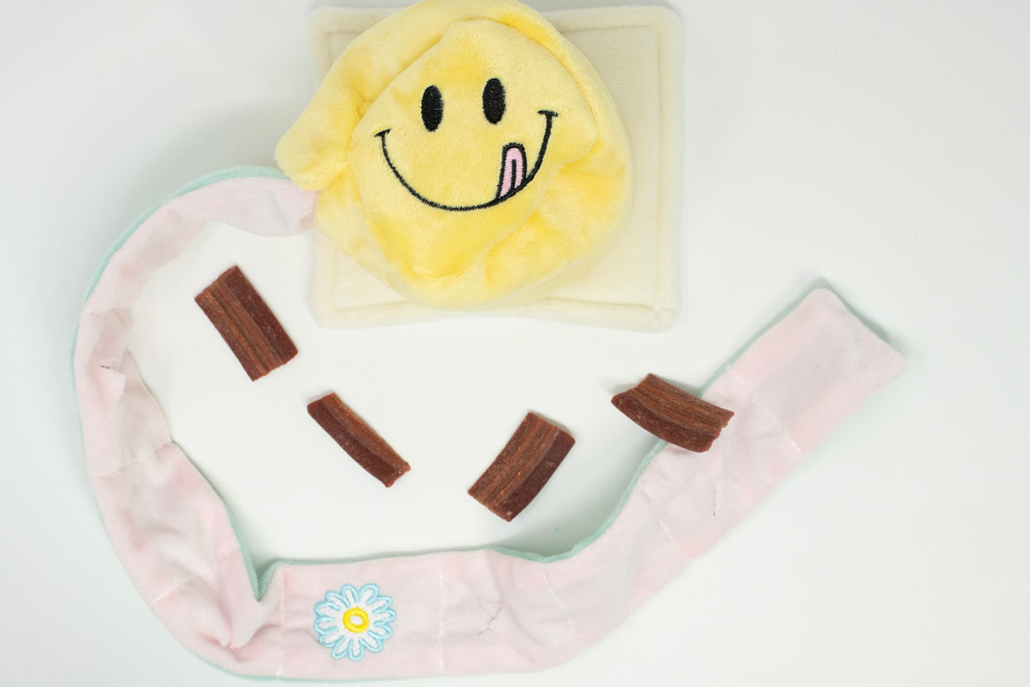 Barkwow Birthday Box: Squeaky toys, hat, bandana, bow, banner, and FREE custom dog tag