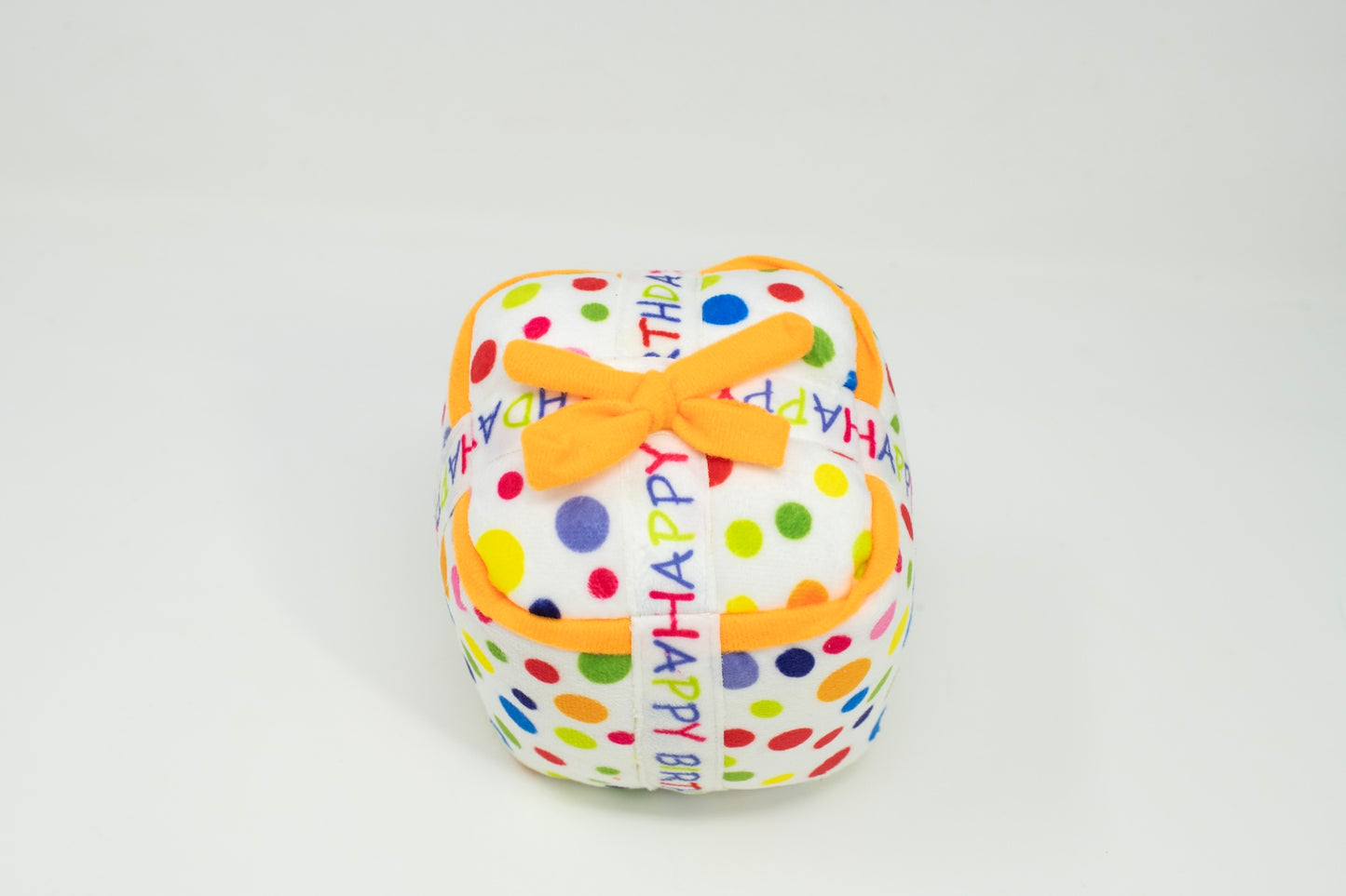Barkwow Birthday Box: Squeaky toys, hat, bandana, bow, banner, and FREE custom dog tag
