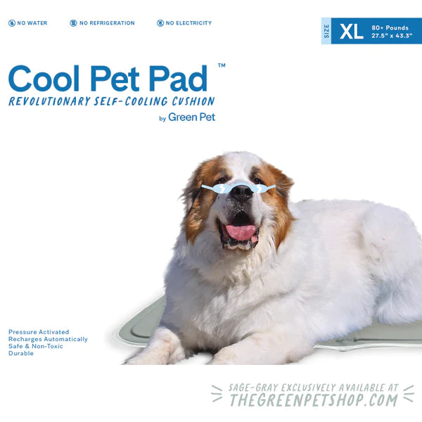 Green Pet Cooling Mat for Summer