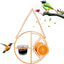 Beautiful Wire Bird Feeder OutDoor ,Indoor