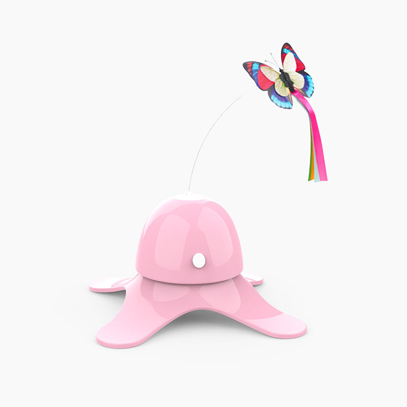 Cat Butterfly Auto Spinning Toys