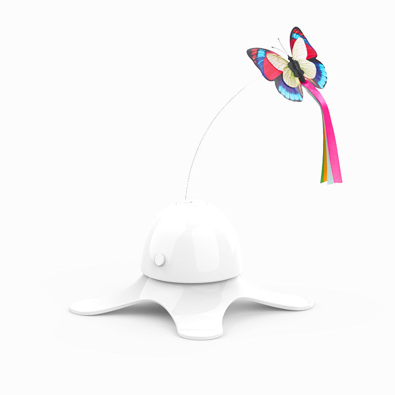 Cat Butterfly Auto Spinning Toys