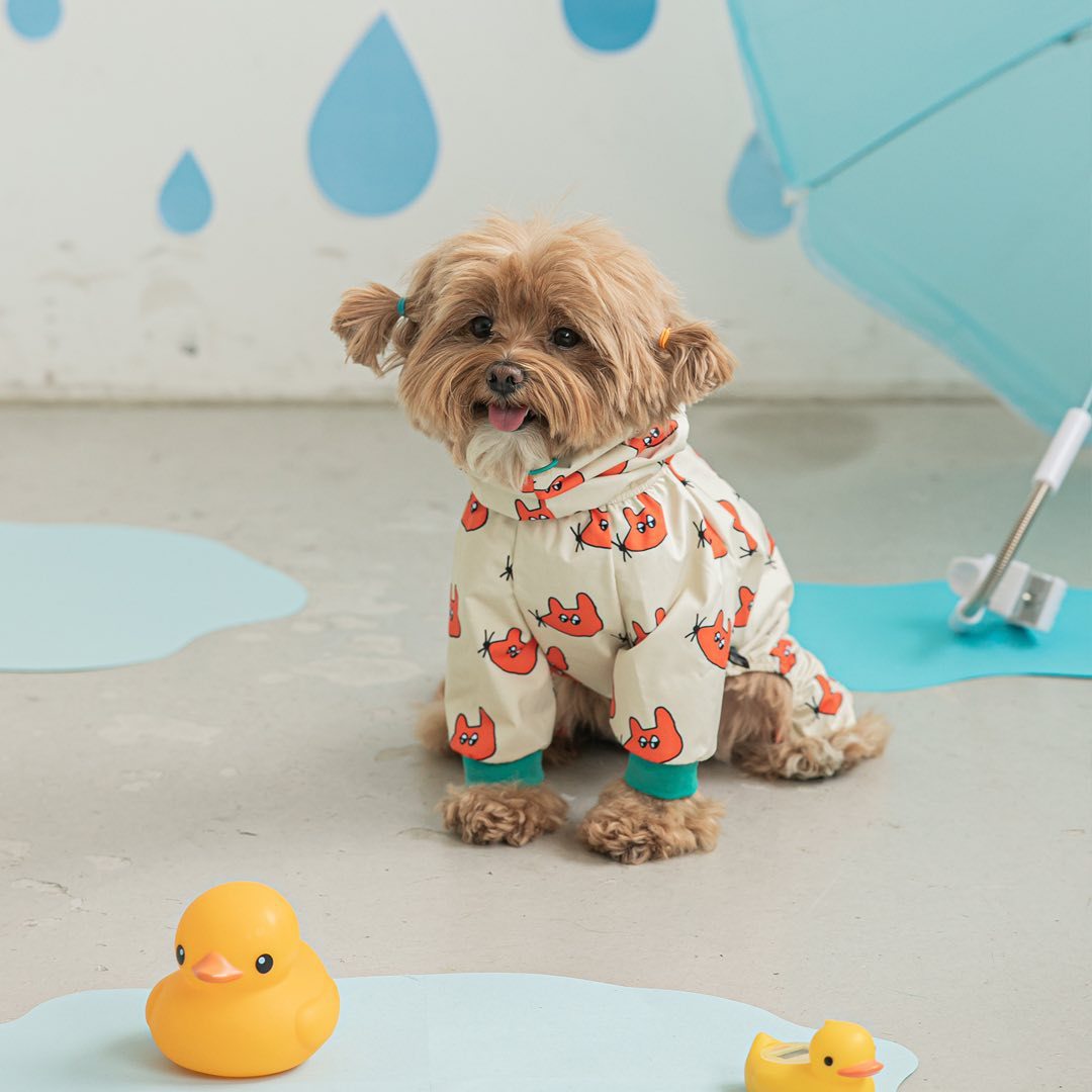 BARKWOW Fashion Pet Dog Waterproof Raincoat