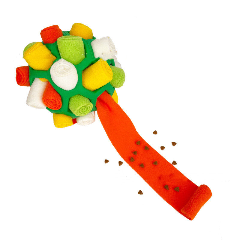 Barkwow Dog Sniff Fried Balls, Toys, Bubble Rubber Balls, Educational, Anti Demolition Home