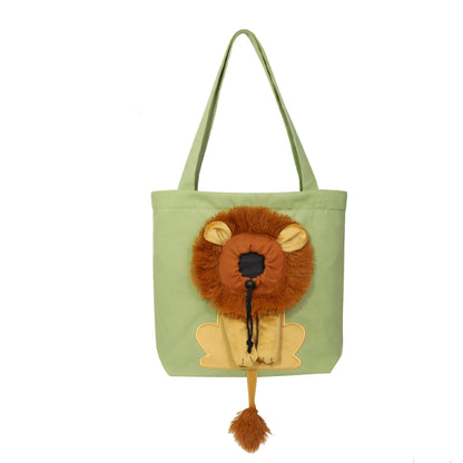 Woofylove Soft Pet Carriers Lion Design: Unleash the Wild Side of Pet Travel