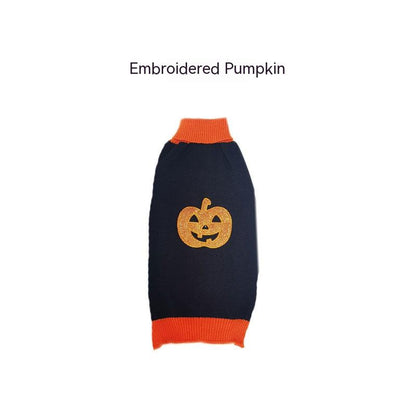 Woofylove Halloween Cozy Leisure Sweater for Dogs: A Spooky Yet Warm Costume for Your Furry Friend