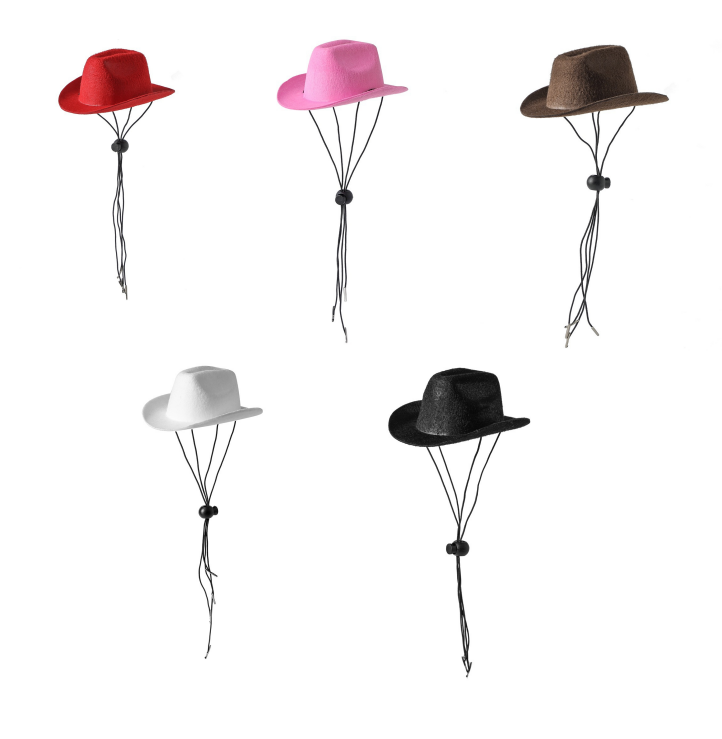 Woofylove Western Cowboy Pet Hat - Unleash the Wild West Charm for Dogs and Cats"