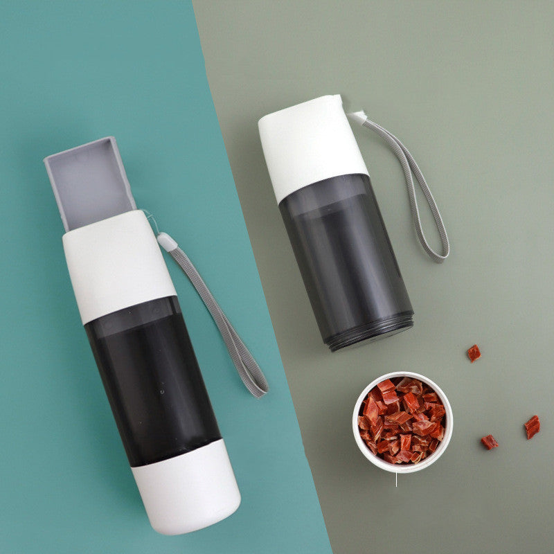 Portable Dog Water Bottle 350ml Water Food Container For Dog Pets Feeder Bowl Outdoor Travel Drinking Bowls Water Dispenser Secondary image