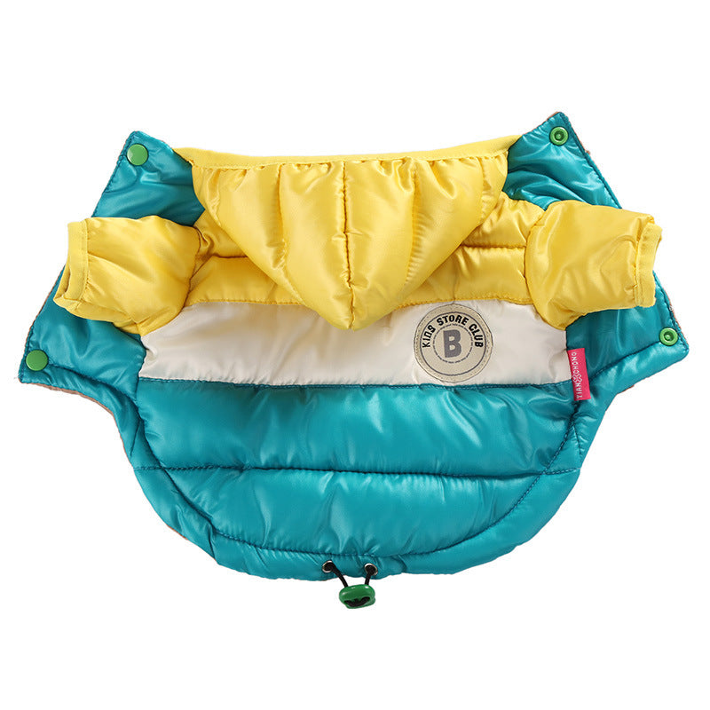 Woofylove Waterproof Cotton-padded Pet Jacket - Ultimate Warmth for Winter Adventures