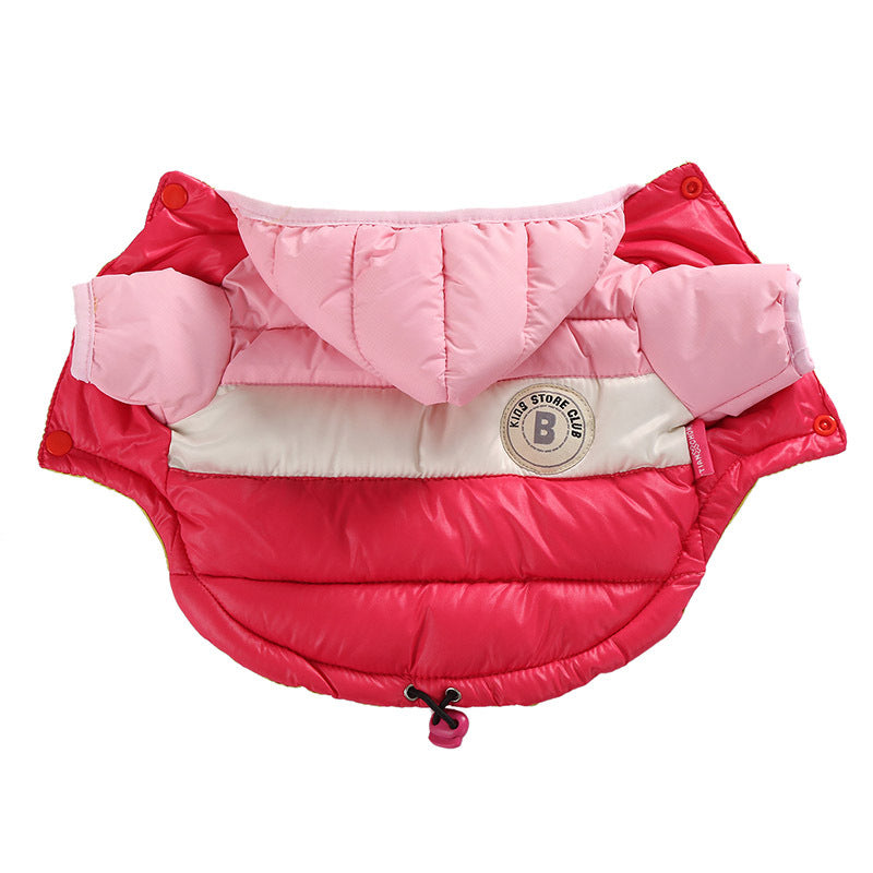 Woofylove Waterproof Cotton-padded Pet Jacket - Ultimate Warmth for Winter Adventures