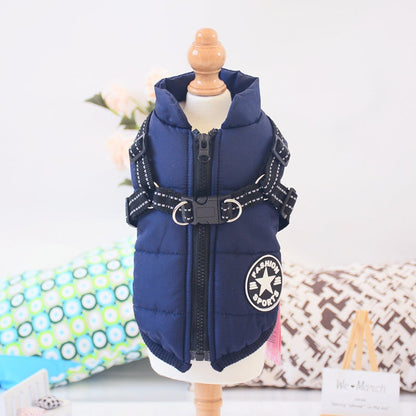 Woofylove Puppy Winter Warm Hooded Coat – Rainproof and Weatherproof Comfort for the Little Ones