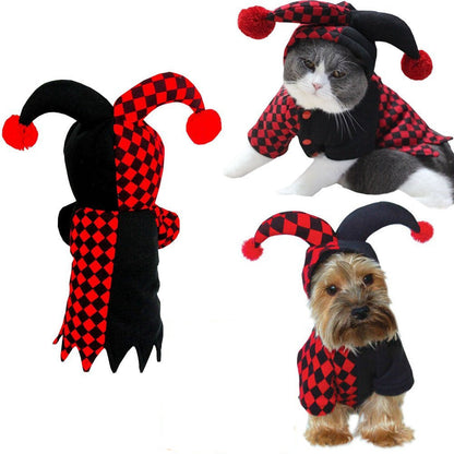 Woofylove Halloween Joker Costume: Unleash the Trickster in Your Pet Dog or Cat