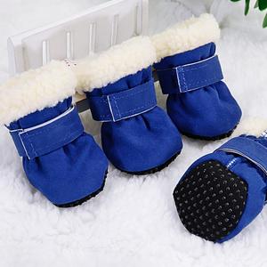 Woofylove SnugPaws: Waterproof Winter Dog Booties - Anti-Slip & Comfort-First Design For Your Furry Friend