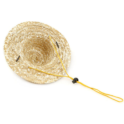 Woofylove Vintage Farmer Straw Hat – Cute Ornament for Cats & Dogs | Factory Spot Limited Edition