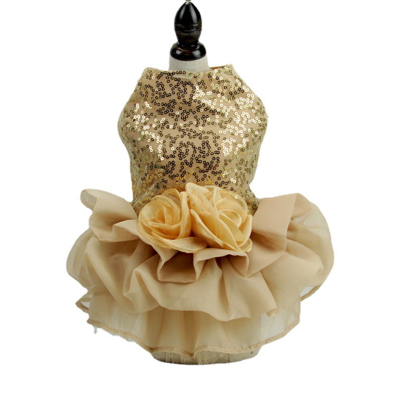 Woofylove Pet Wedding Dress Skirt - Elegance for Your Four-Legged Guest of Honor