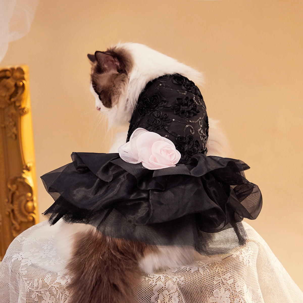 Woofylove Pet Wedding Dress Skirt - Elegance for Your Four-Legged Guest of Honor