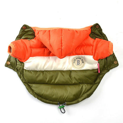 Woofylove Waterproof Cotton-padded Pet Jacket - Ultimate Warmth for Winter Adventures