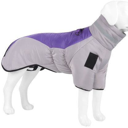 WoofyLove Dog Winter Jacket with Reflection Strip and Waterproof Design: Safety, Warmth, and Style in One Package!