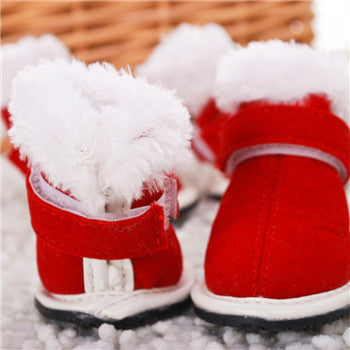 WoofyLove’s Jolly Paws Christmas Shoes: Step Into Holiday Cheer With Your Furry Friend