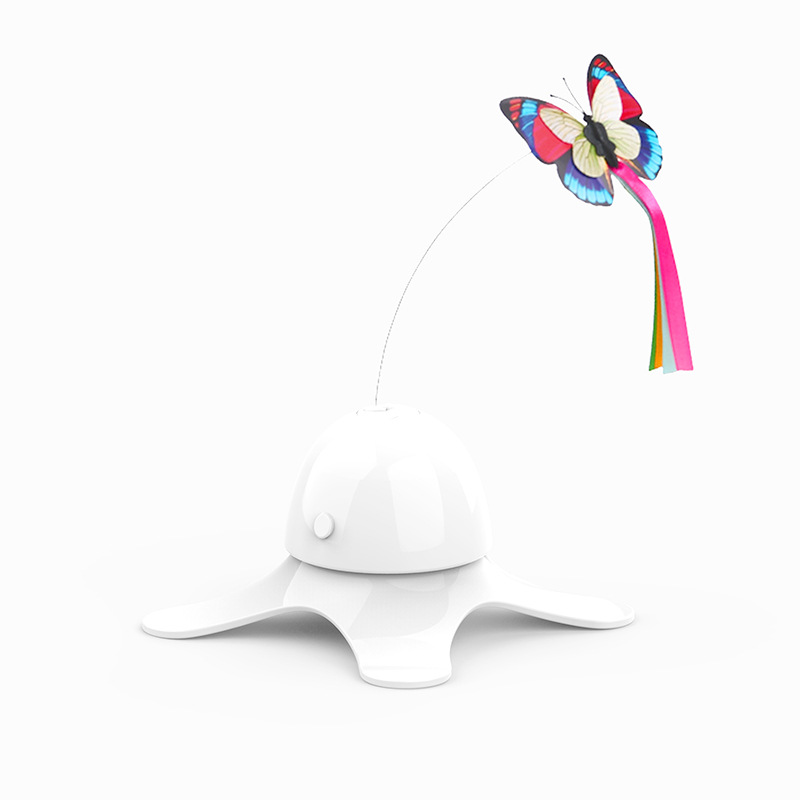 EYS Whirl & Flutter Automatic Cat Toy - Rotating Butterfly Interactive Play for Cats Main image