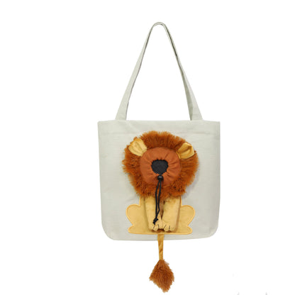 Woofylove Soft Pet Carriers Lion Design: Unleash the Wild Side of Pet Travel