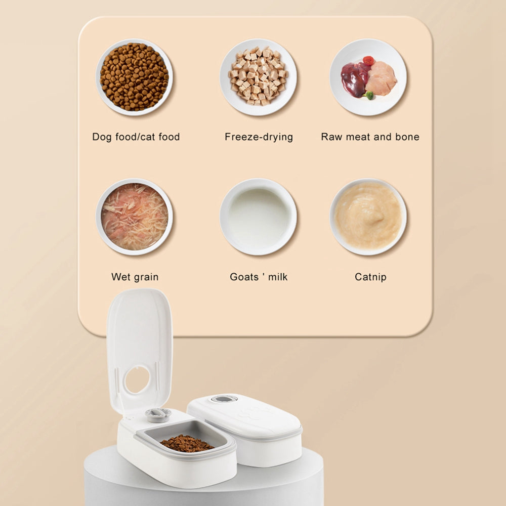 Barkwow Smart Automatic Pet Feeder – Stainless Steel Bowl | Timed Dispensing for Cats & Dogs | Durable, Easy-Clean & Anti-Slip Design Secondary image