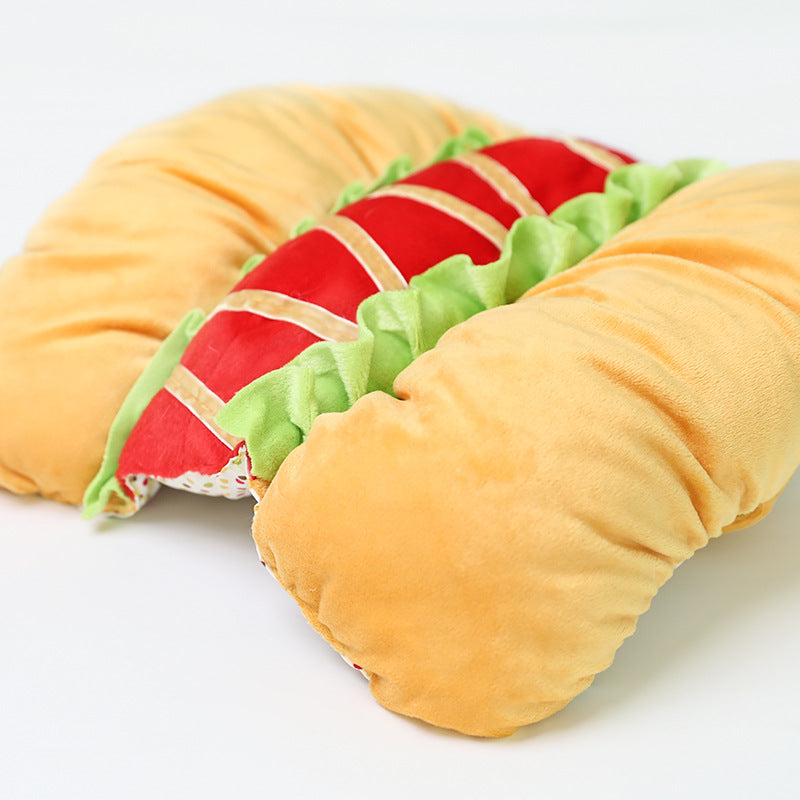 Woofylove YummyPaws: Dog Hot Dog Costume - Turn Your Pooch Into the Ultimate Snack!