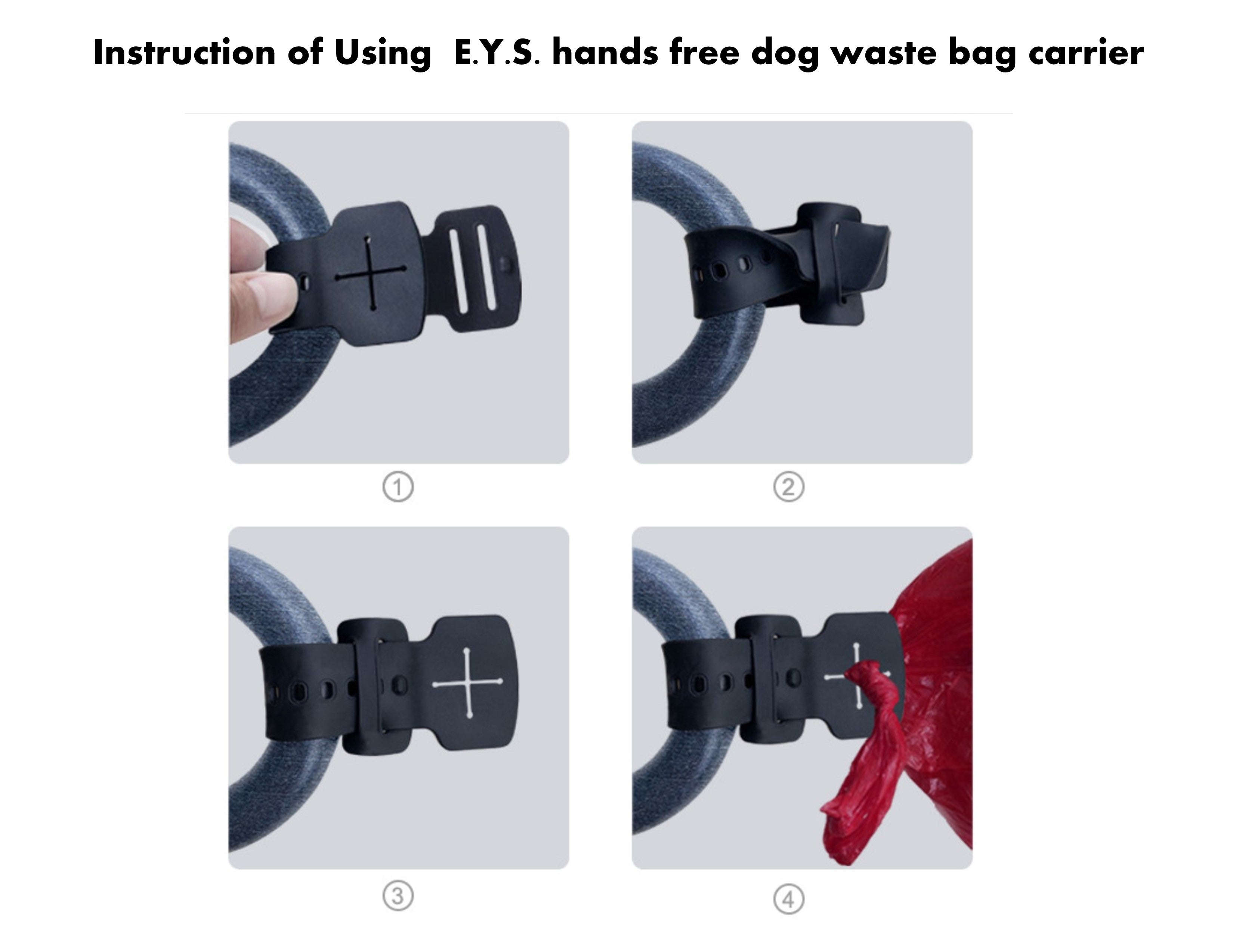 EYS Durable Dog Poop Bag Holder for Easy Walks Secondary image