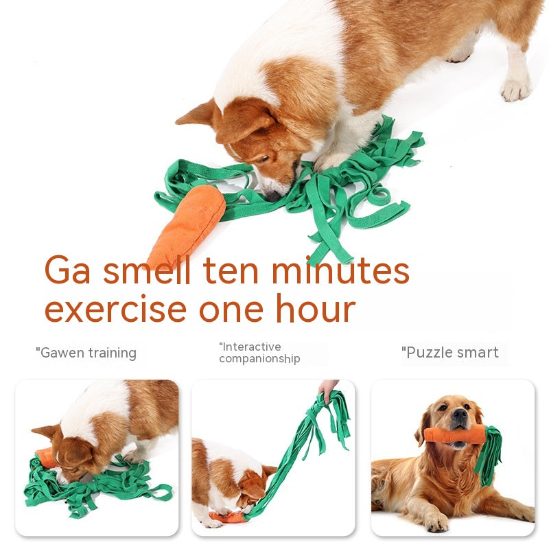 Pet Dog Toy Vegetables And Carrots Secondary image