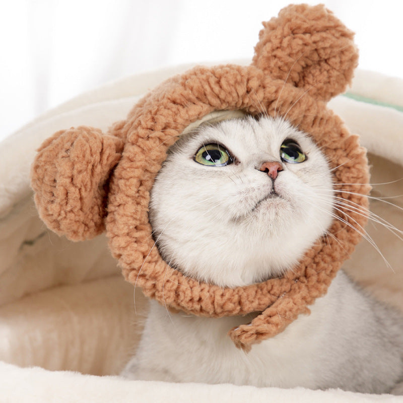 Barkwow Cute Cat Bear Fashion Dress Up Hat