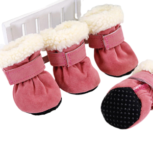 Woofylove SnugPaws: Waterproof Winter Dog Booties - Anti-Slip & Comfort-First Design For Your Furry Friend