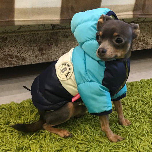 Woofylove Waterproof Cotton-padded Pet Jacket - Ultimate Warmth for Winter Adventures