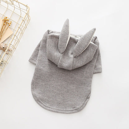 Woofylove Rabbit Ears Knitted Sweater: The Cozy and Cute Ensemble for Small Dogs