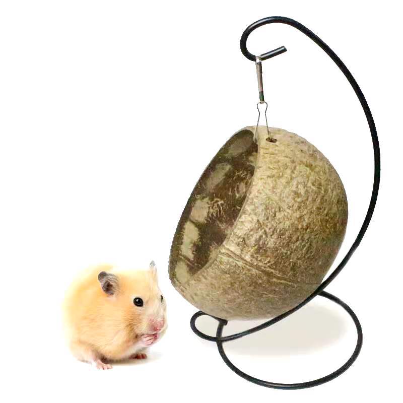 Easy-to-install hammock Washable hamster hammock Soft cushion pet hammock Cushioned hammock for hamsters Guinea pig swing hammock Durable pet hammock for small animals Comfortable hammock for guinea pigs Barkwow pet accessories Premium hammock for rodents. Main image