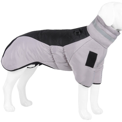 WoofyLove Dog Winter Jacket with Reflection Strip and Waterproof Design: Safety, Warmth, and Style in One Package!