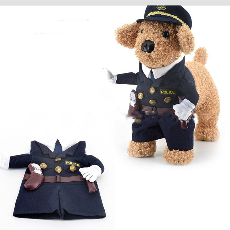 WoofyLove's Sky-High Teddy: The Captain Uniform Little Bear Doll That Takes Cuteness to New Altitudes