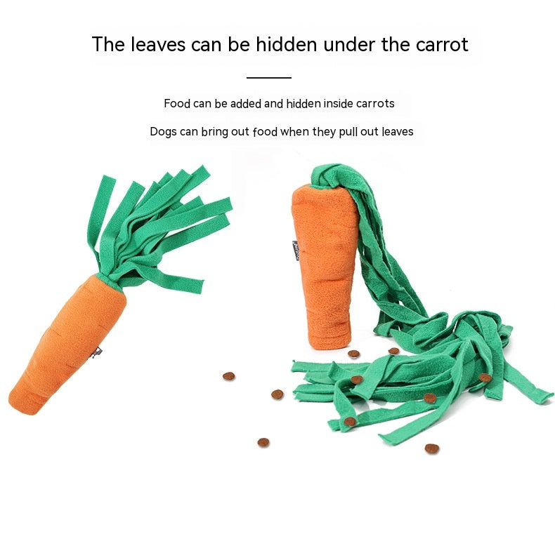 Pet Dog Toy Vegetables And Carrots