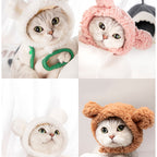 Barkwow Cute Cat Bear Fashion Dress Up Hat