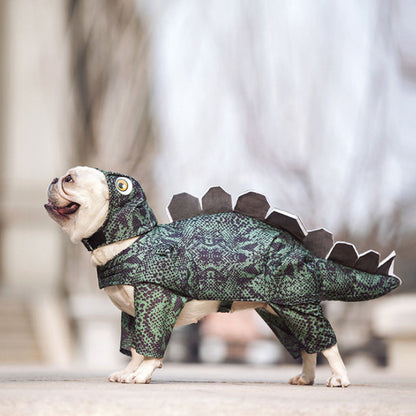 WoofyLove Dinosaur Costume for Dogs: A Prehistorically Perfect Look for Your Pooch!