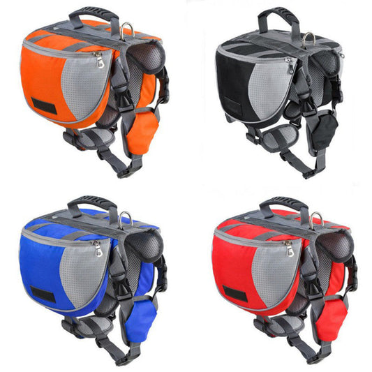 Dog Hiking Gear All-In-One Dog Pack Dog Pack with Leash Hands-Free Dog Adventure Durable Dog Hiking Pack Spacious Dog Pockets Comfortable Dog Harness Weather-Resistant Dog Gear Woofylove Adventure Collection Adjustable Dog Pack Outdoor Canine Essentials Multi-Functional Dog Gear Padded Dog Harness Easy-Clean Dog Pack