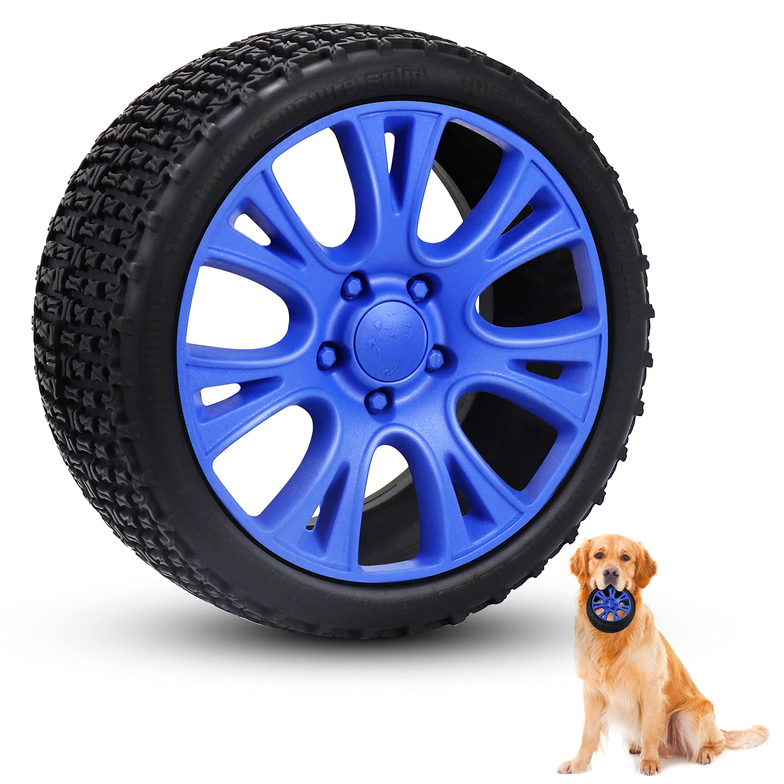 Barkwow  Rubber Tires Dog Toy Secondary image