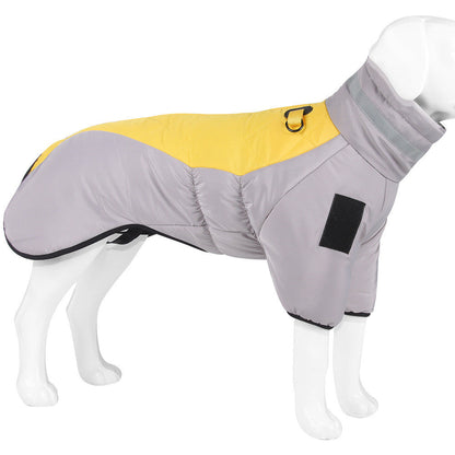 WoofyLove Dog Winter Jacket with Reflection Strip and Waterproof Design: Safety, Warmth, and Style in One Package!