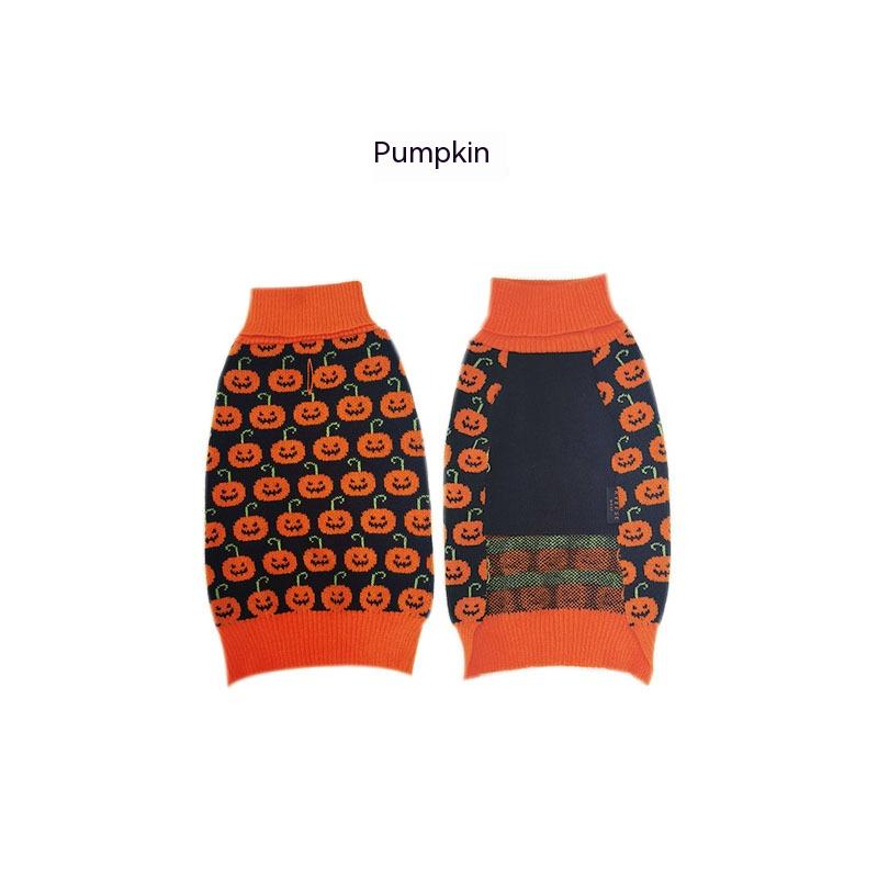 Woofylove Halloween Cozy Leisure Sweater for Dogs: A Spooky Yet Warm Costume for Your Furry Friend