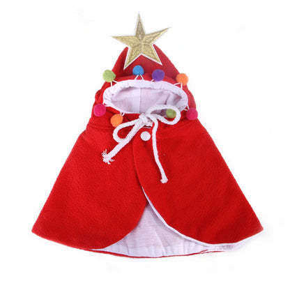 Woofylove Dog/Cat Christmas Costume – Festive, Cozy, and Perfect for Your Furry Family Member