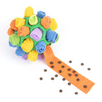 EYS Interactive Snuffle Ball Dog Puzzle Toy Hide &Seek Treats with Nature Lamb Organ Treats for free .