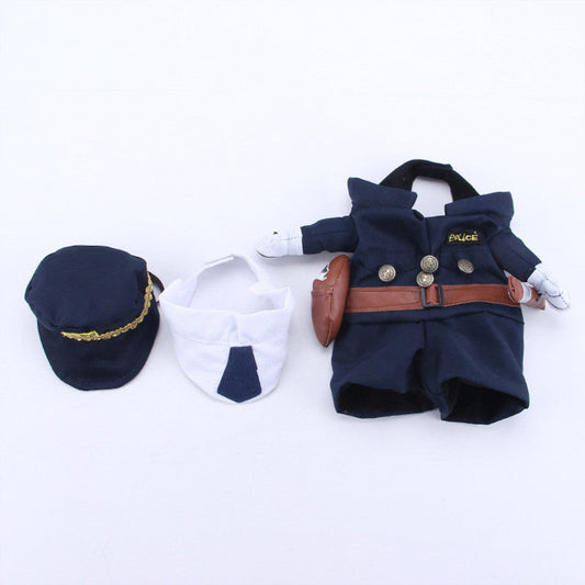 WoofyLove's Sky-High Teddy: The Captain Uniform Little Bear Doll That Takes Cuteness to New Altitudes