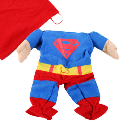 Woofylove Superman Costume for Dogs – Unleash the Hero Within Your Furry Sidekick