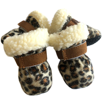 Woofylove SnugPaws: Waterproof Winter Dog Booties - Anti-Slip & Comfort-First Design For Your Furry Friend